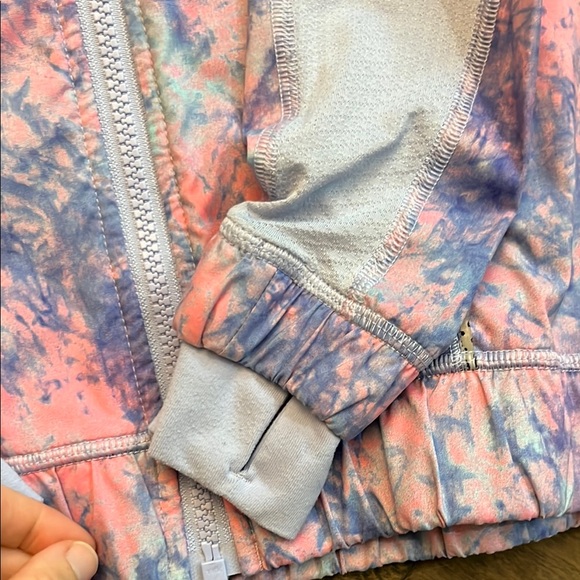 Ivivva Pink and Purple Tie-Dye Jacket and Skirt Set - Picture 9 of 10